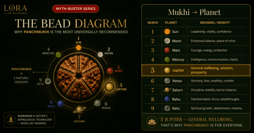 Rudraksha Mukhi Guide: Not One-Size-Fits-All