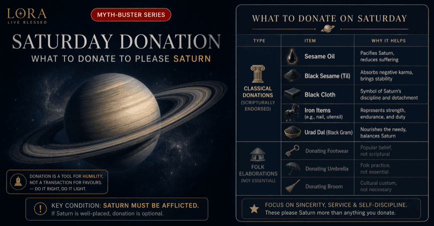 Donating Black on Saturday: Real Remedy or Superstition?